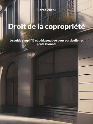 cover image of Droit de la copropriété